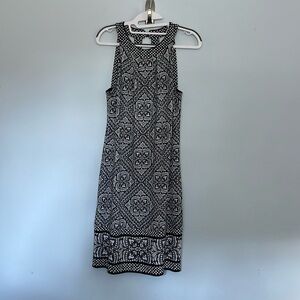 White House Black Market Patterned Dress